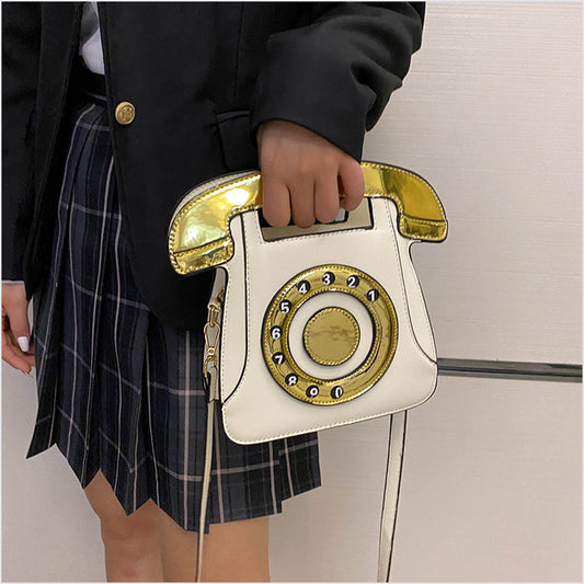 Get Exclusive Telephone Shaped Crossbody Bag