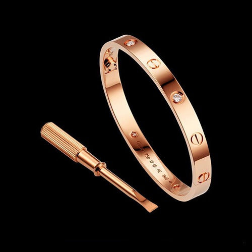 C Brand Stunning Rose Gold Bracelet For Men And Women