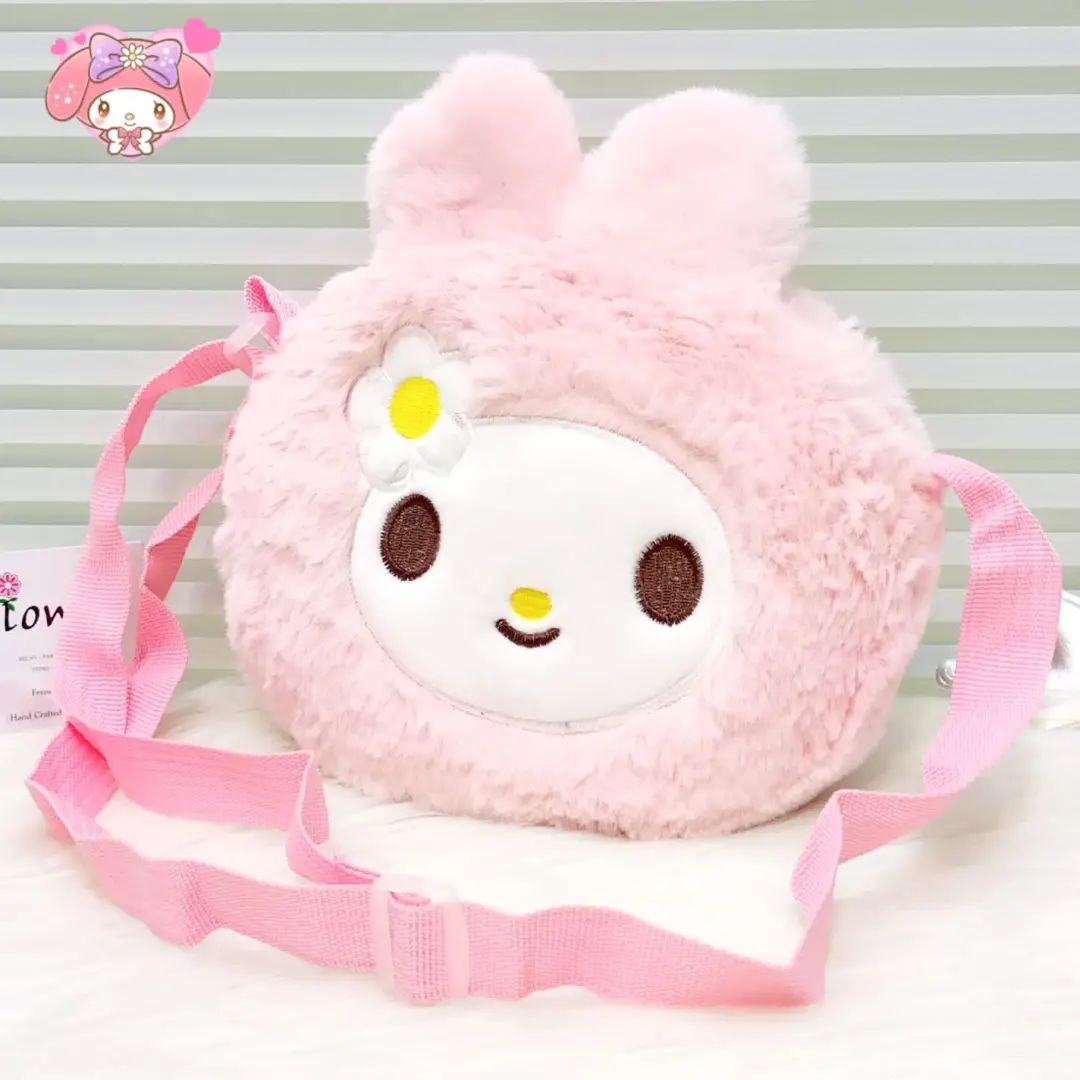 New Melody Cute Furry Bags For Girls