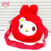 New Melody Cute Furry Bags For Girls