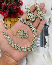Get Beautiful Necklace set by eshaalfashion