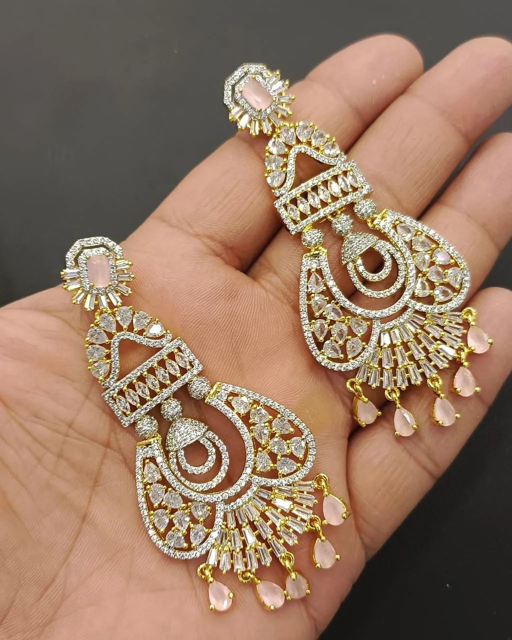 Get Beautiful Bridal Earrings by eshaalfashion