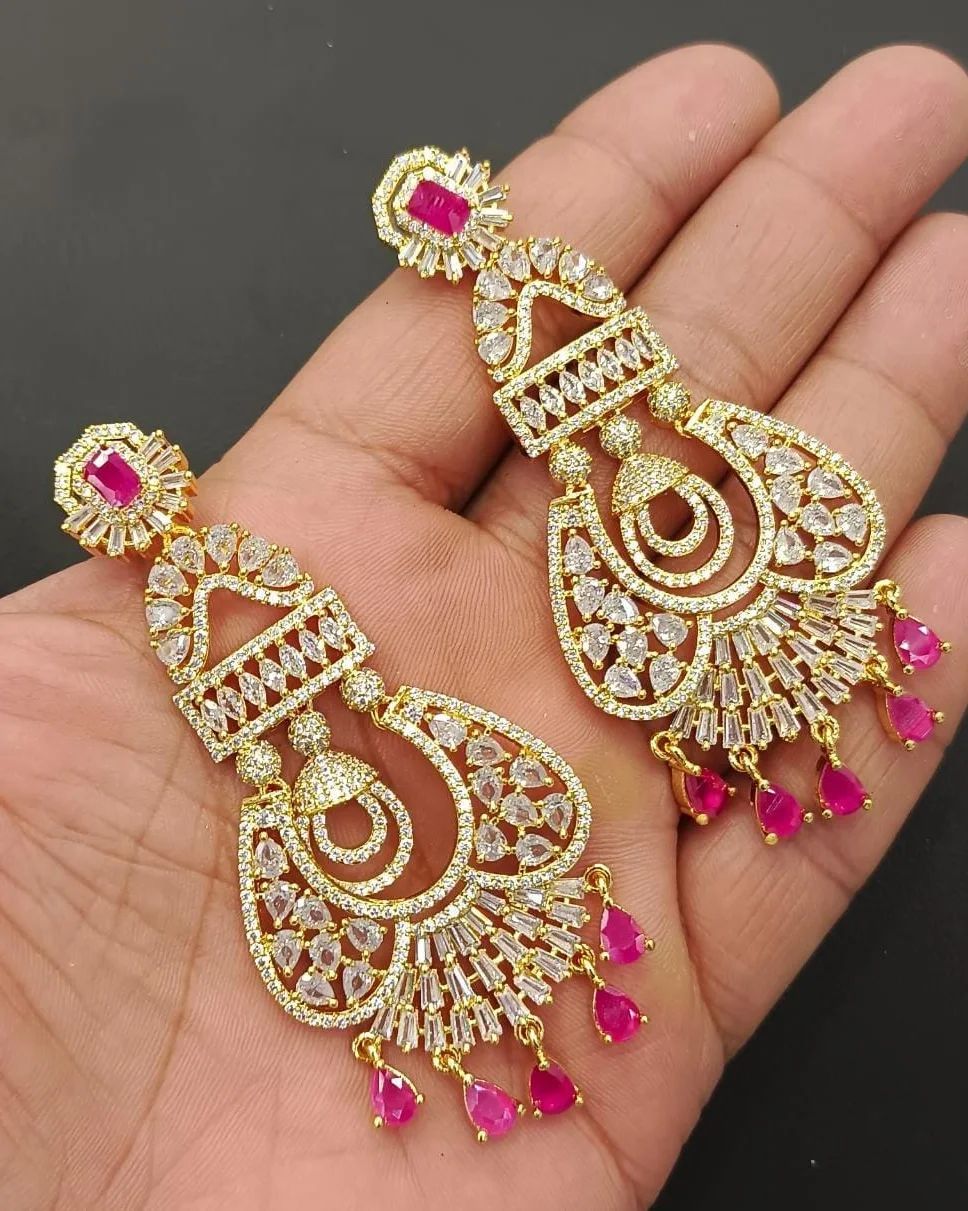 Get Beautiful Bridal Earrings by eshaalfashion