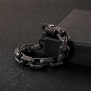 Antique Grey Stainless Steel Men Bracelet - Eshaal Fashion