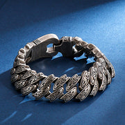 Antique Silver Fashion Men Bracelet - Eshaal Fashion
