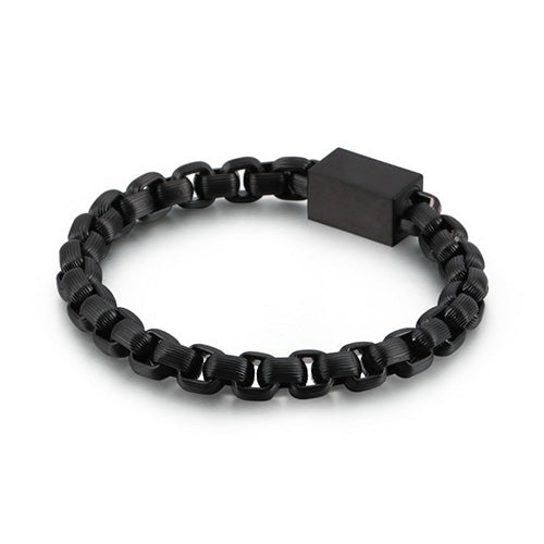 Black Magnetic Stainless Steel Bracelet - Eshaal Fashion