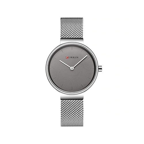 Curren Silver with Grey Dial Women Watch - Eshaal Fashion