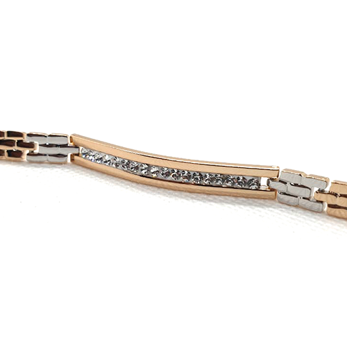 Elegant Beautiful 2 Tone Bracelet For Women - Eshaal Fashion