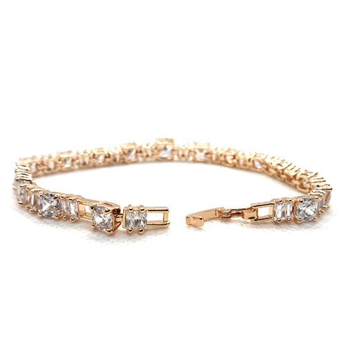 Goldplated Crystals Elegant Bracelet For Women