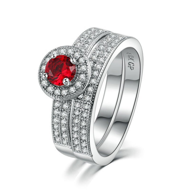 Ruby Red Women Ring