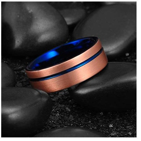 Azure Bar – Tungsten Carbide Ring - Eshaal Fashion