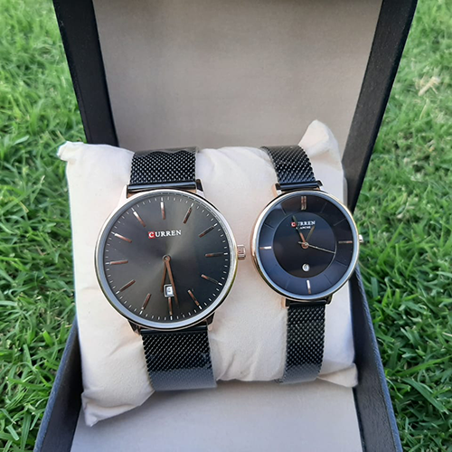 Stunning Black Couple Watches