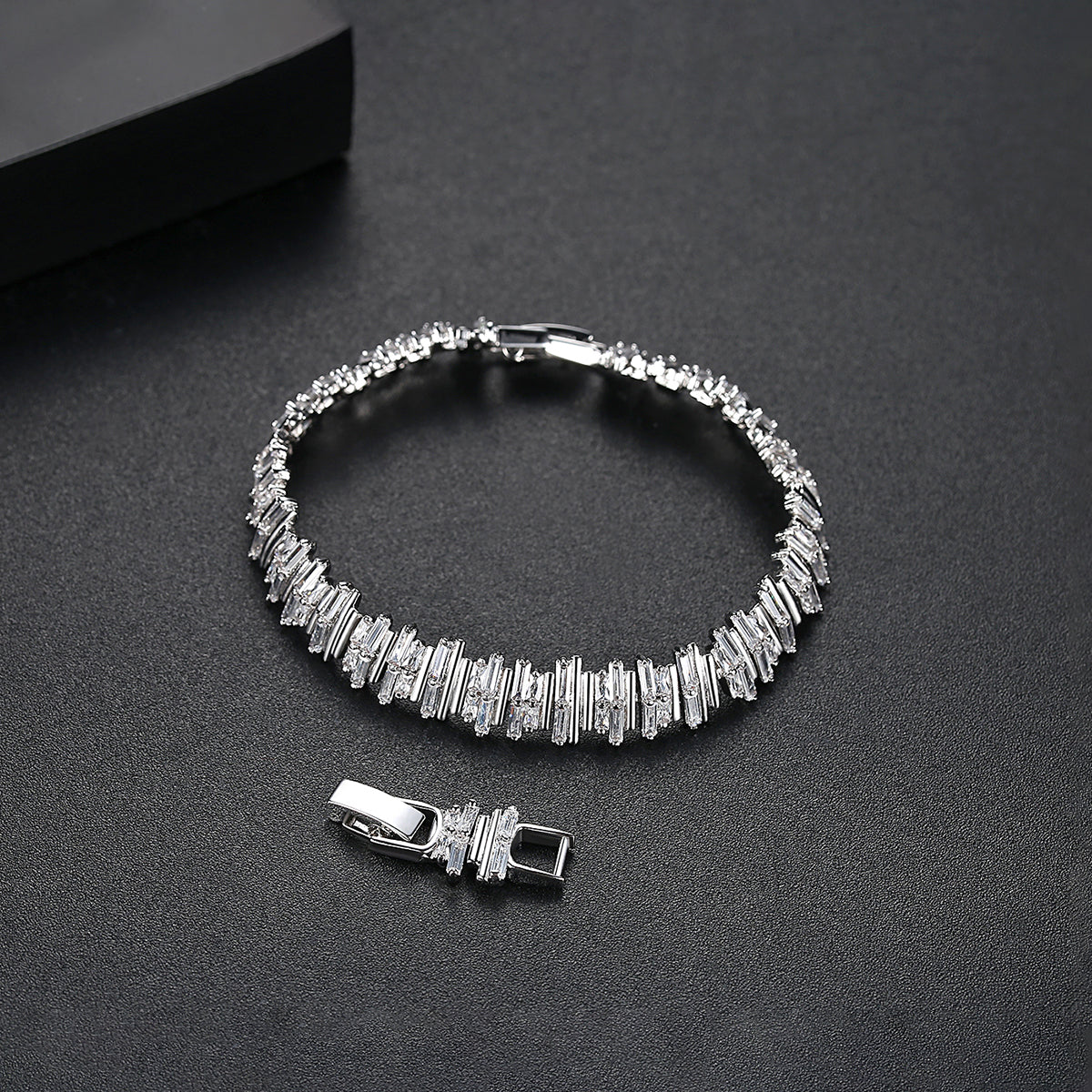 EshaalFashion Icicle Cubic Zirconia Bracelet for Women - Eshaal Fashion