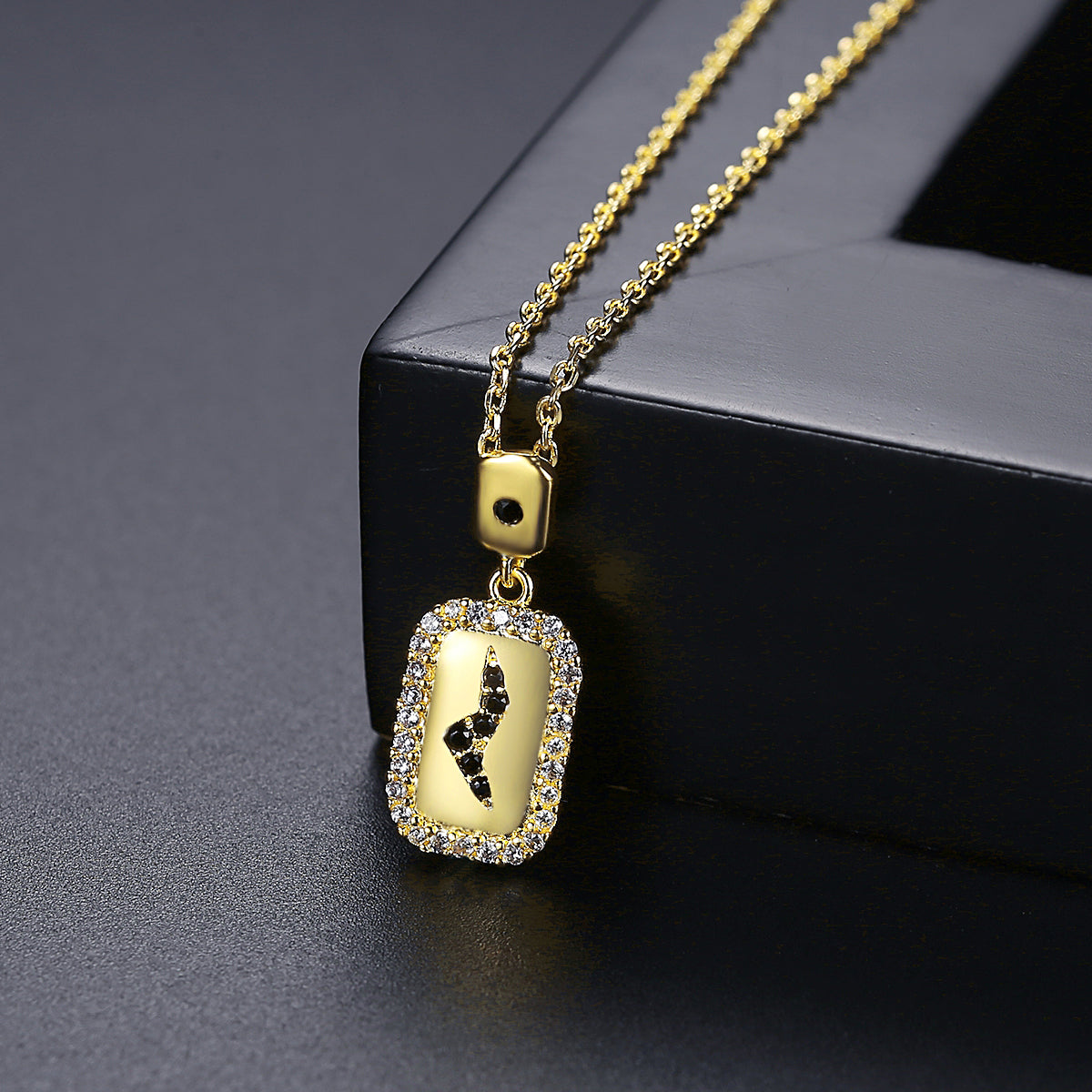 EshaalFashion Light Bolt Pendant Necklace for Women - Eshaal Fashion