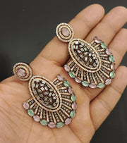 GET ADORABLE ANTIQUE CRYSTAL EARRINGS
