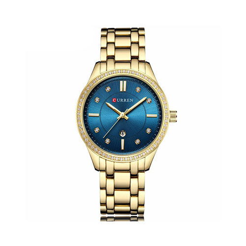Gold Women Watches Top Brand Luxury Gold Ladies Watch Date Band Classic Bracelet Female Clock