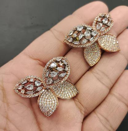 Get Beautiful Butterfly Copper Stud Earrings