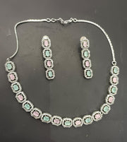 Get Beautiful Zircon Necklace Set