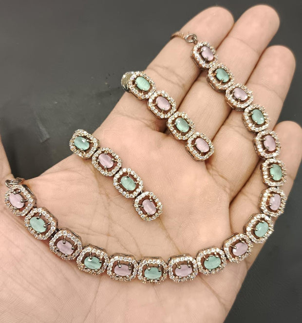 Get Beautiful Copper Necklace Set