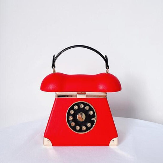 Get Exclusive Vintage Telephone Shaped Cross Body Bag