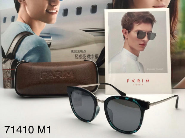 Unisex PARIM Cool Black Sunglasses For Men-71410-M1