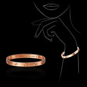 C Brand Stunning Rose Gold Bracelet For Men And Women