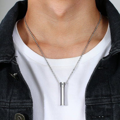 EshaalFashion Secret Chamber Pendant with Chain for Men and Women
