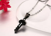 Unisex Key Heart–Necklace