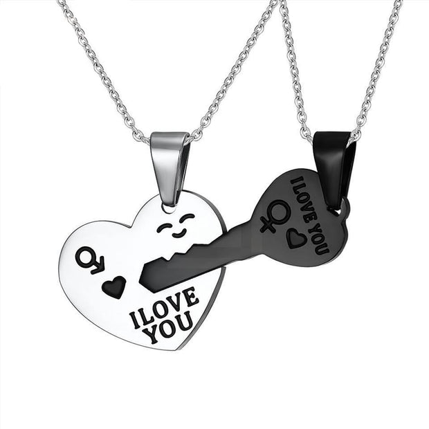 Unisex Happy Heart –Necklace
