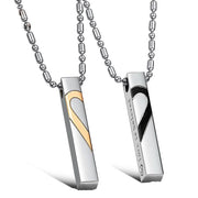 Unisex Dual Bar –Necklace