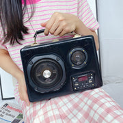 Get Exclusive Vintage Radio Box Shaped Shoulder Bag