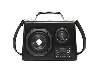 Get Exclusive Vintage Radio Box Shaped Shoulder Bag
