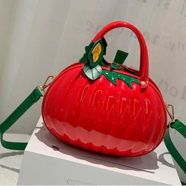 Get Exclusive Pumpkin Shape Cross Body Bag