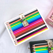 Color Pencil Box Style Crossbody Bag